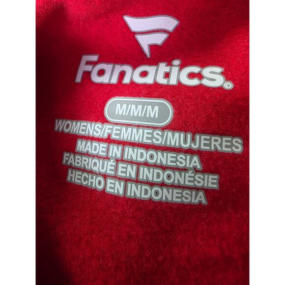 WISCONSIN BADGERS Cardinal Red Gray NEW Active Sporty Waist Length Hoodie SZ M - Picture 4 of 8